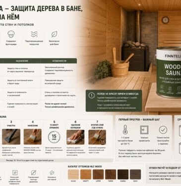 Краска для бани и сауны: парная, моечная и запрет на полки
