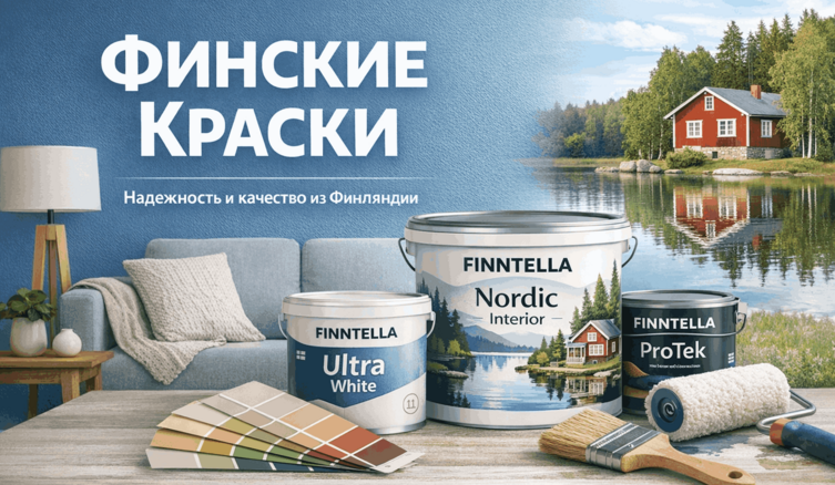 Финские краски для интерьера и стен — как выбрать | FINNTELLA