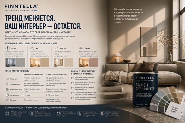 Цвет года Pantone: почему это не работает в реальном интерьере