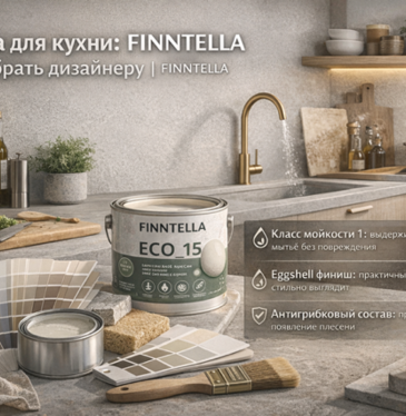 Краска для кухни: что выбрать дизайнеру | FINNTELLA