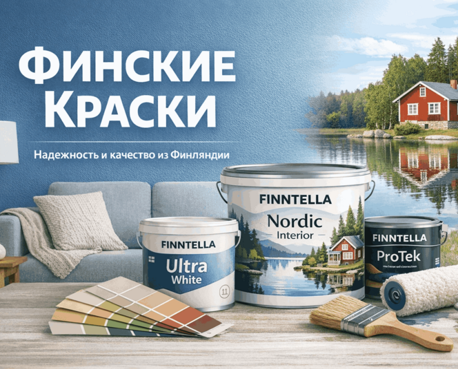 Финские краски для интерьера и стен — как выбрать | FINNTELLA