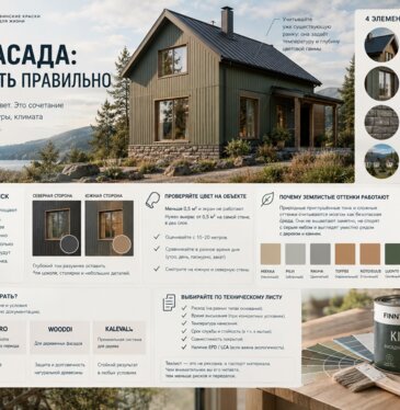 Как выбрать цвет фасада дома: рамка выбора, нагрев и выцветание