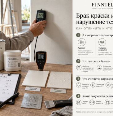 Брак краски или нарушение технологии: как отличить и что доказывать