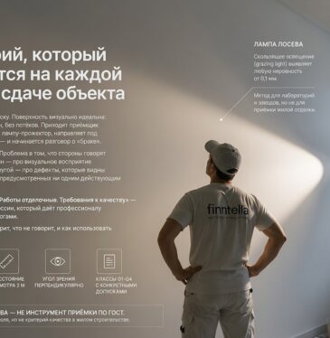 Стены под лампу Лосева: ГОСТ Р 72509-2026 и реальные нормы приёмки