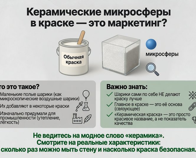 Керамические краски для стен: что скрывается за модным термином